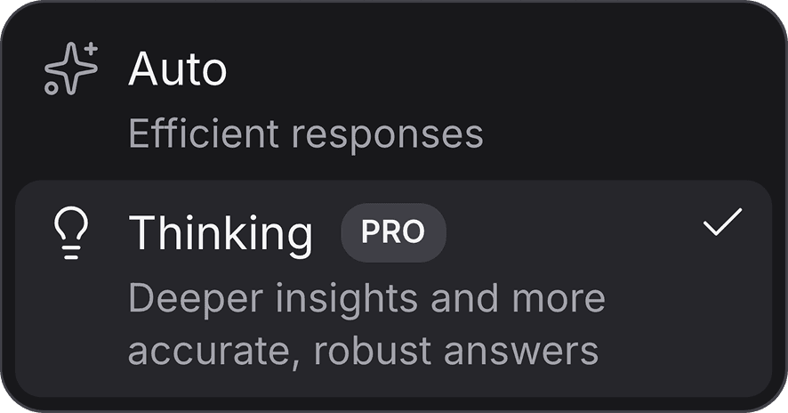 Thinking Mode