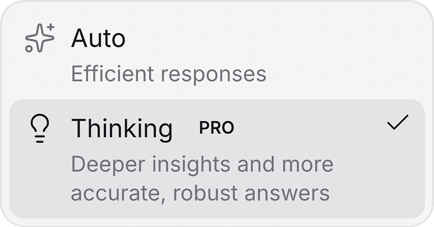 Thinking Mode